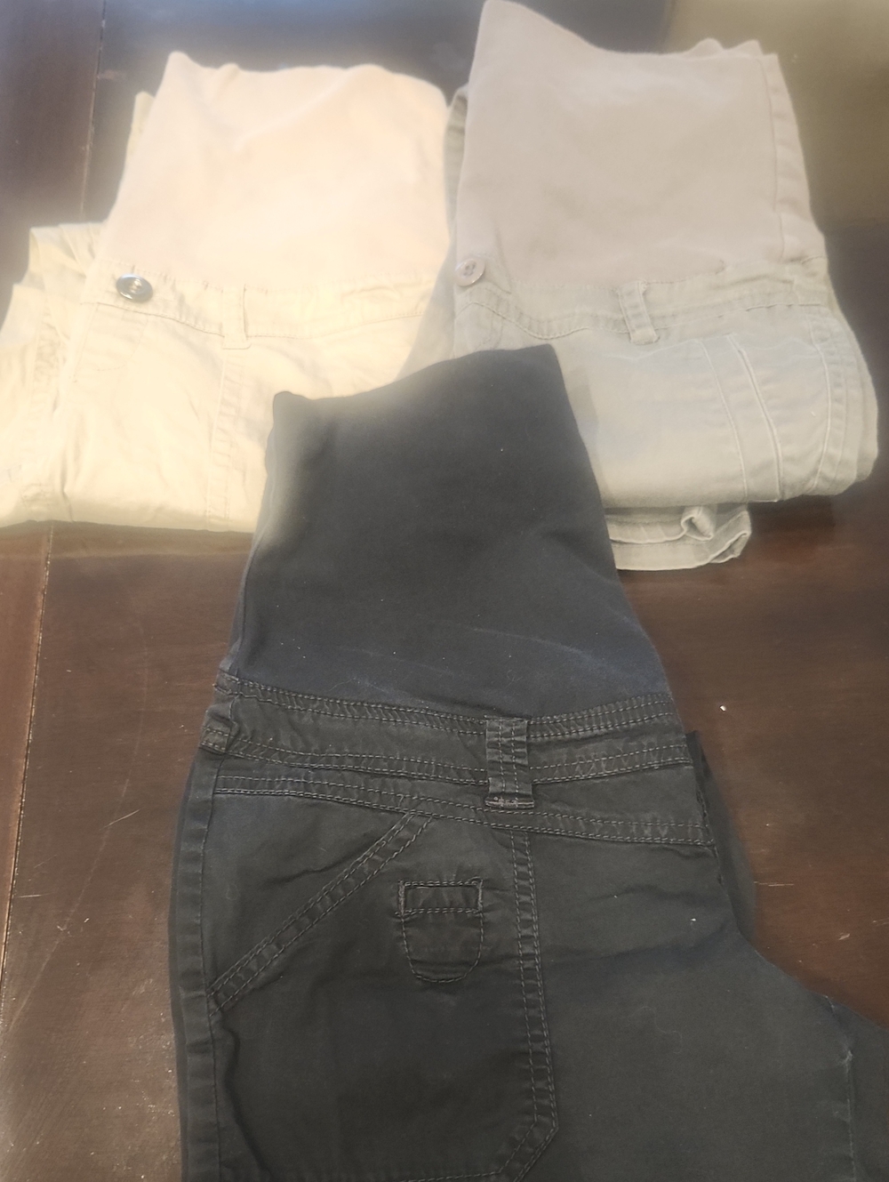Thyme Maternity Black Straight-Leg Maternity Jeans 3 for 20
